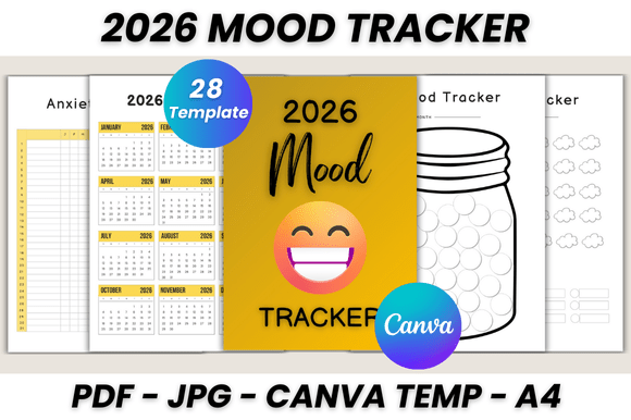 2026 Mood Tracker Canva Template: Your Toolkit for Emotional Clarity