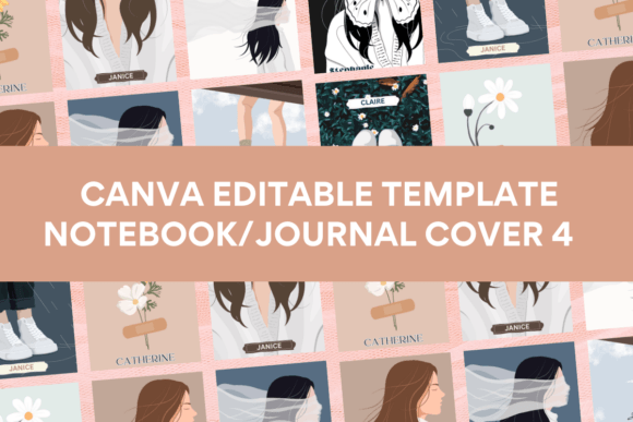 Canva Notebook & Journal Cover Template4: A Fresh Start for Your Brand