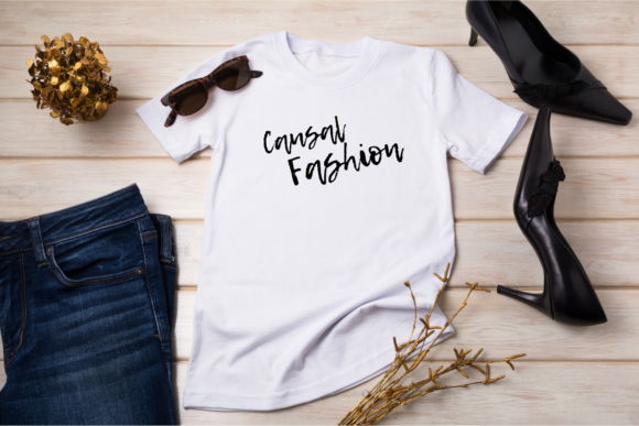 Casual T-Shirt Design in Canva 006: Effortless Style for Your Brand