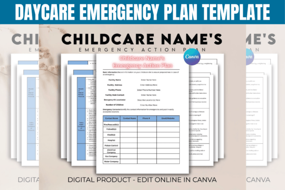 Daycare Emergency Plan Template