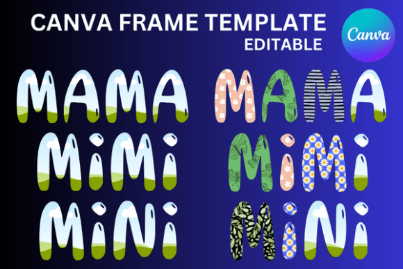Master Your Visual Brand with Mama Mimi Mini Canva Frame Template