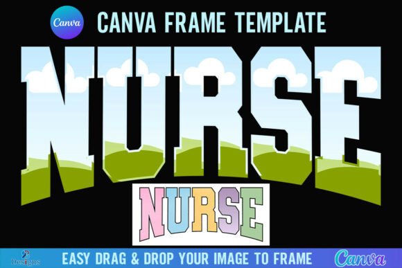 Nurse Canva Frame Template Varsity: A Fresh Take on Classic Spirit