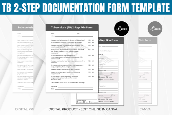 Streamline Occupational Health Screenings with This Professional TB 2-Step Documentation Form