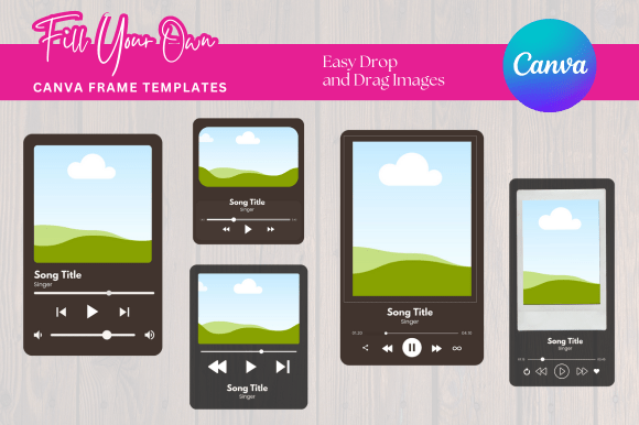 Streamline Your Music Branding with Canva Frames